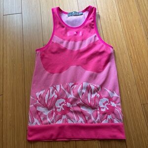 Stella McCartney x Adidas Pink Floral Tank Top